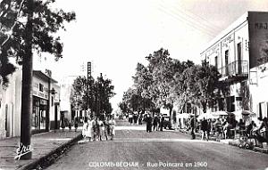 1737- Colomb-Bechar - Rue Poincare - 1960